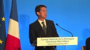 Manuel Valls  : "La montagne est en danger"