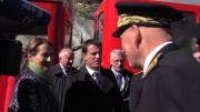 Manuel Valls en visite à Chamonix