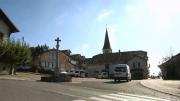 La Place du Village : Lucinges - Haute-Savoie